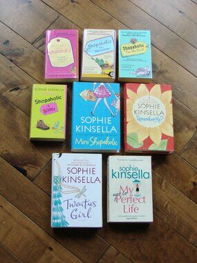 Sophie Kinsella Book Lot of 8 Fiction Books Shopaholic 1st Editions Collectible